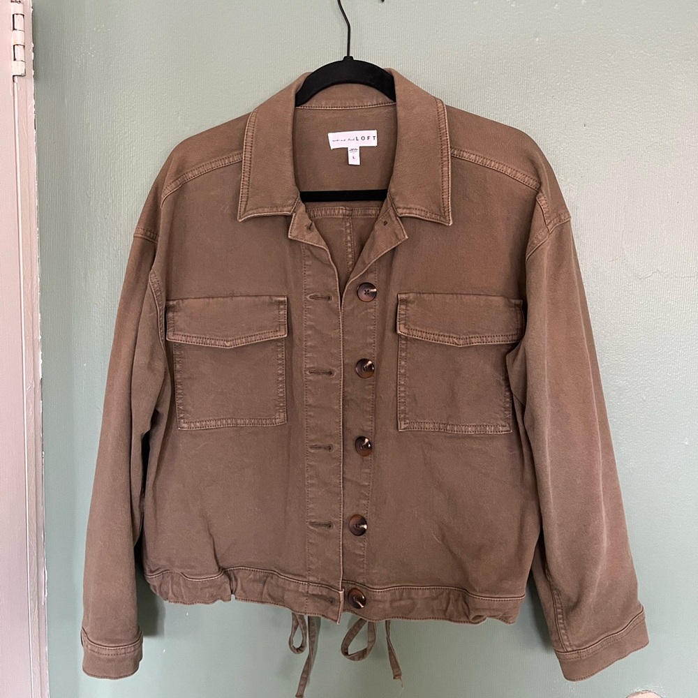 LOFT Olive Green Jacket